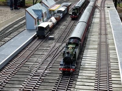 GWR Prairie trundling through