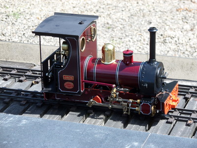 Not Gauge 1 but a delightful 16mm narrow gauge
