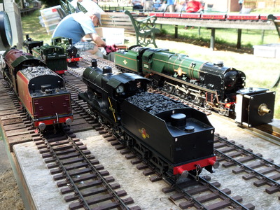 Crowded steaming bay