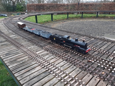 GWR Dukedog & Wagons