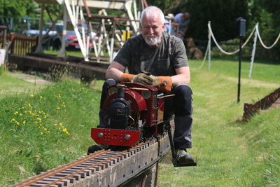 David with his 5" Metre Maid
