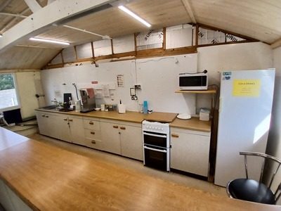 The old kitchen before removal